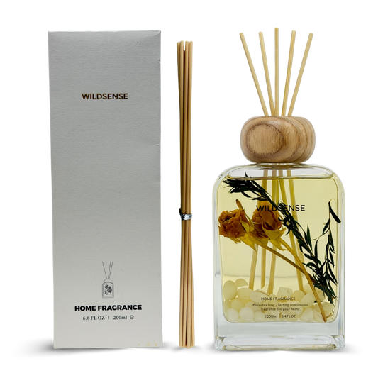 Rose & Amber Reed Diffuser 200ml | Luxury Home Fragrance UK