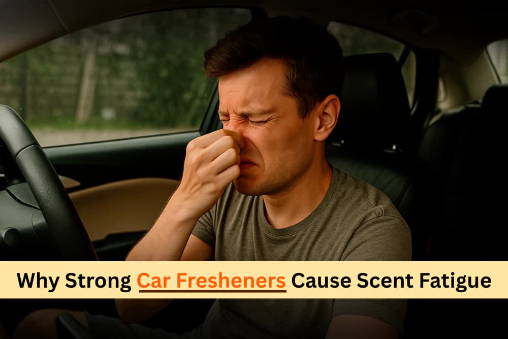 Why Strong Car Fresheners Cause Scent Fatigue