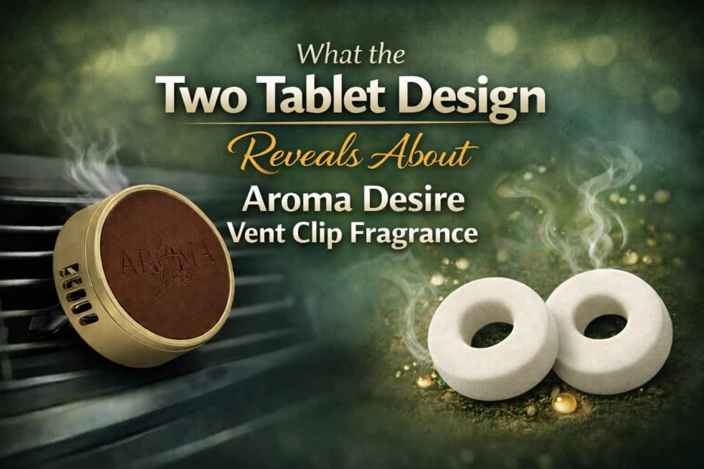What the Two Tablet Design Reveals About Aroma Desire Vent Clip Fragrance