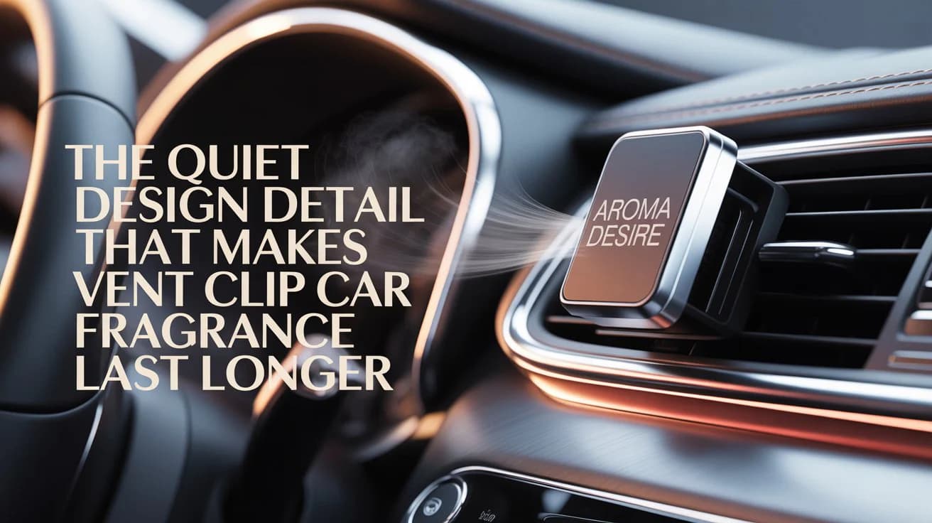 The Quiet Design Detail That Makes Vent Clip Car Fragrance Last Longer
