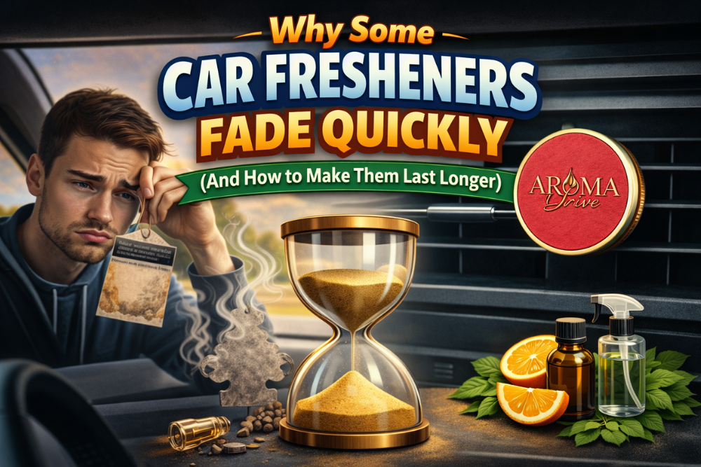 Why Some Car Fresheners Fade Quickly (And How to Make Them Last Longer)