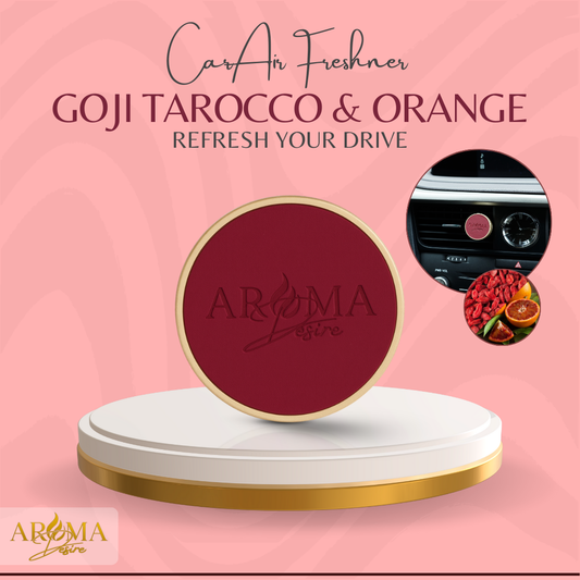 Luxury Car Air Fragrance - Goji Taraco & Orange