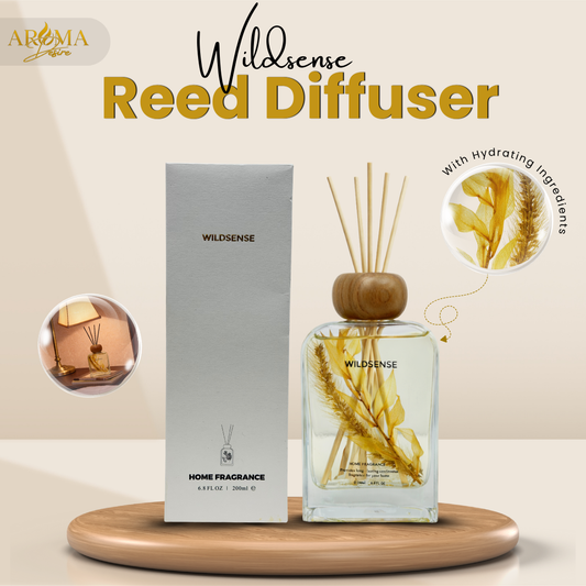 Terre Reed Diffuser 200ml | Earthy & Woody Home Fragrance