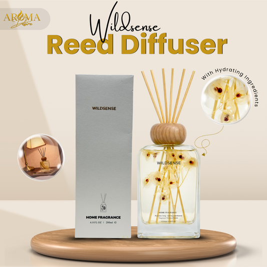 English Pear & Freesia Reed Diffuser 200ml | Long-Lasting Home Fragrance