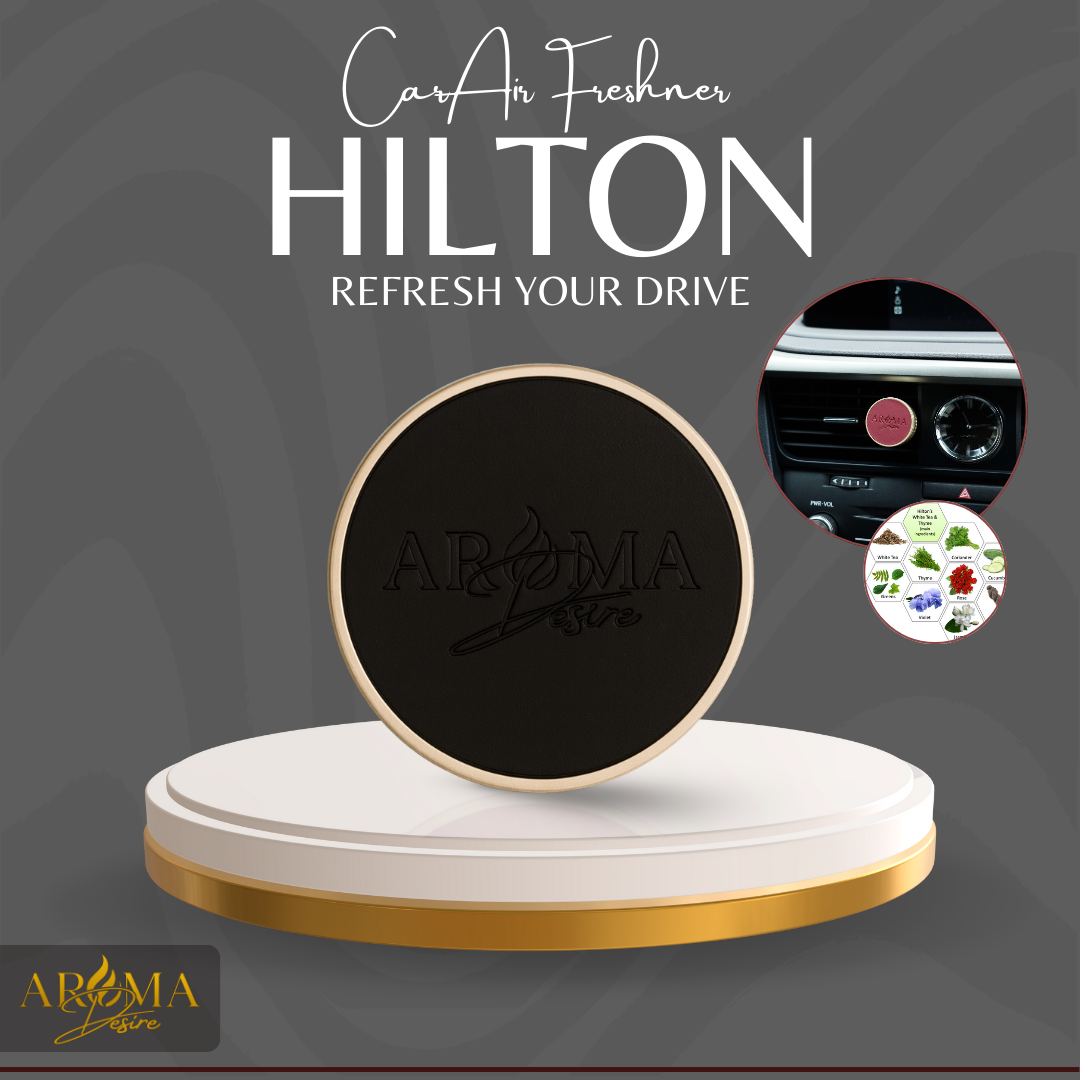 Luxury Hilton Car Air Freshener – Vent Clip